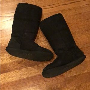 Classic tall black UGGs Authentic